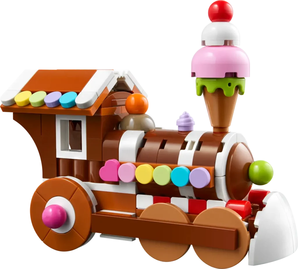 lego 40777 celebration series gingerbread train ornament (4)