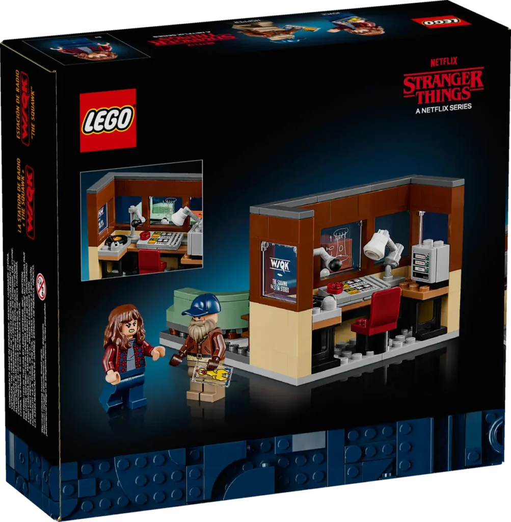 lego 40891 stranger things wsqk radio station (2)
