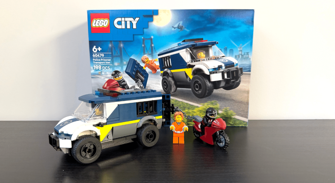 Review: Een gevaarlijke achtervolging tijdens de LEGO City 60479 Police Prisoner Transport