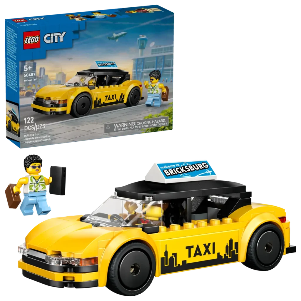lego city 60487 yellow taxi (1)