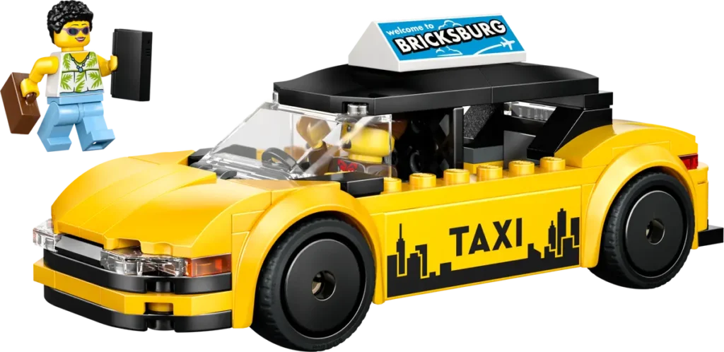 lego city 60487 yellow taxi (2)
