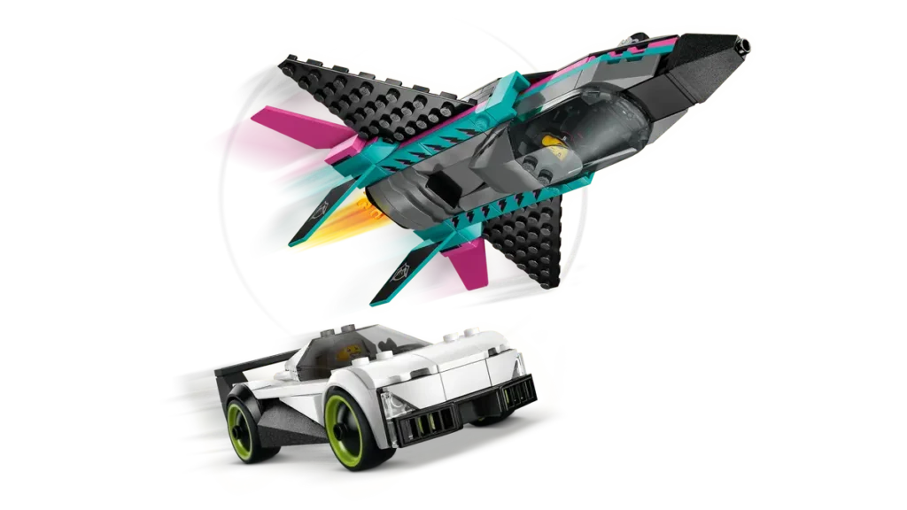 lego city 60489 jet vs. car (3)