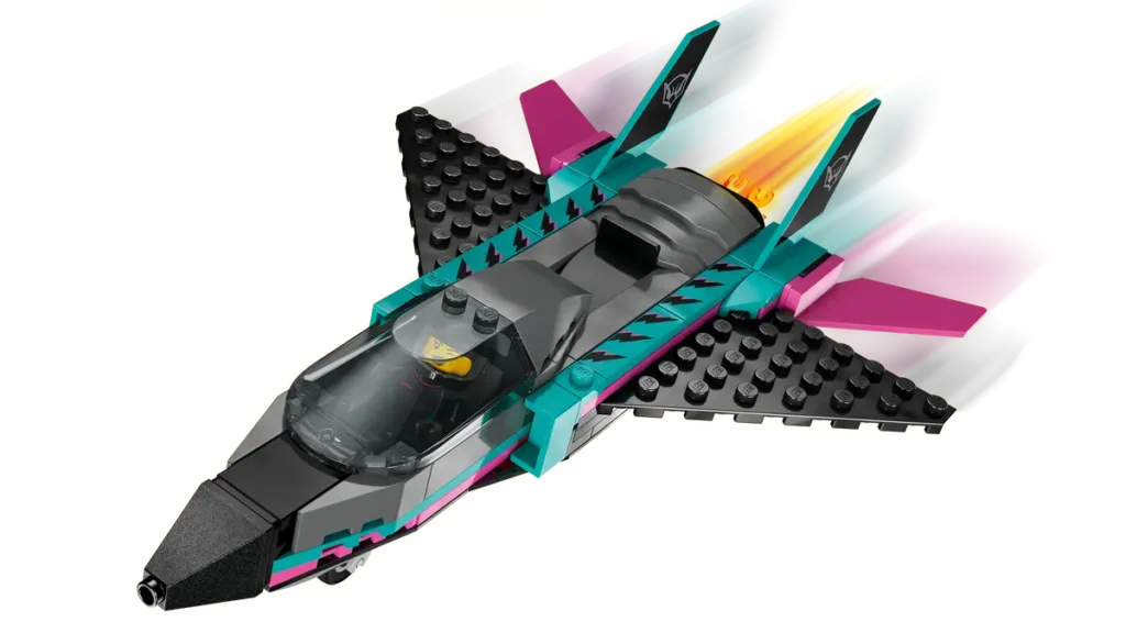 lego city 60489 jet vs. car (4)