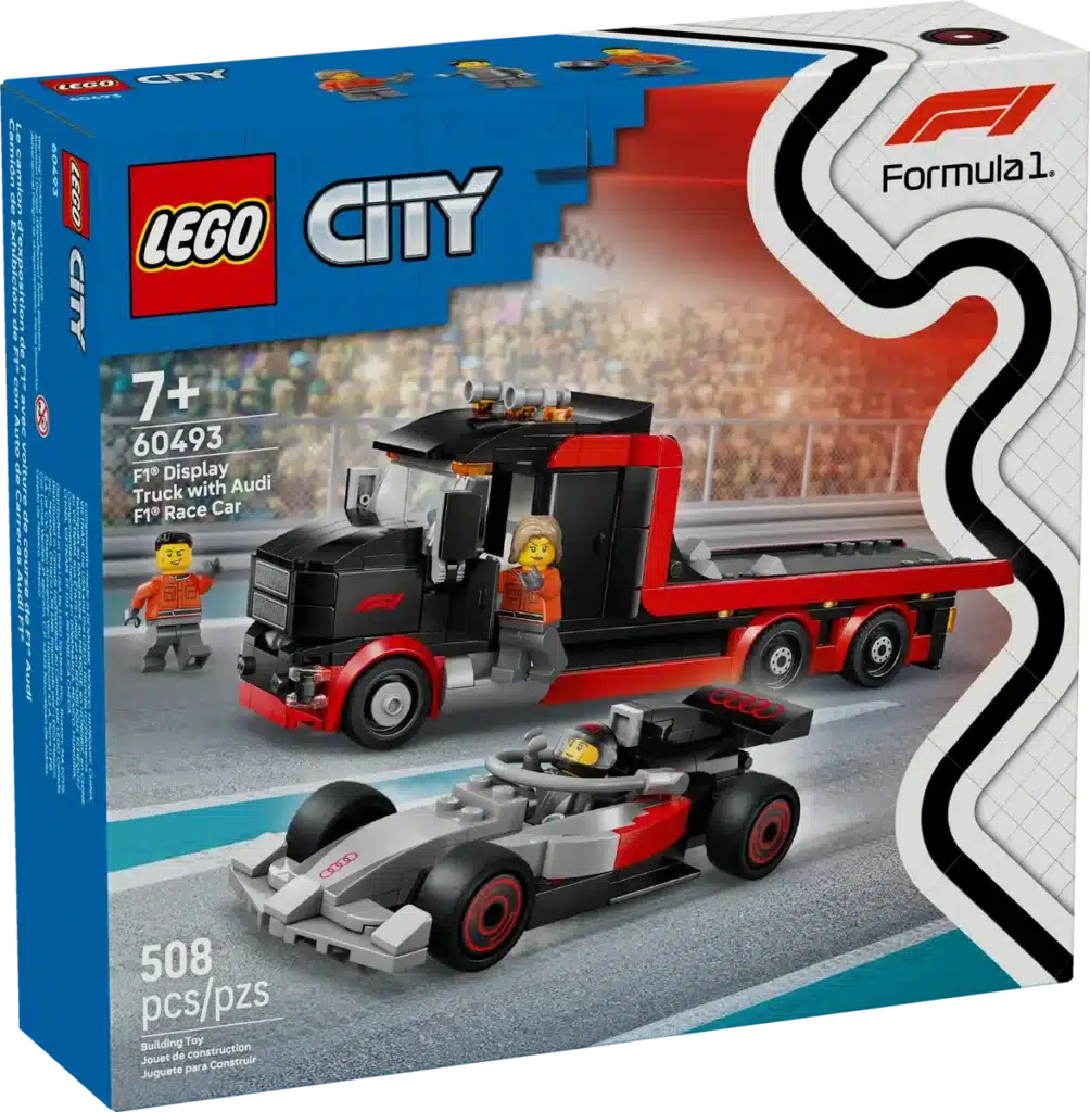 lego city 60493 f1 display truck with audi f1 race car (1)