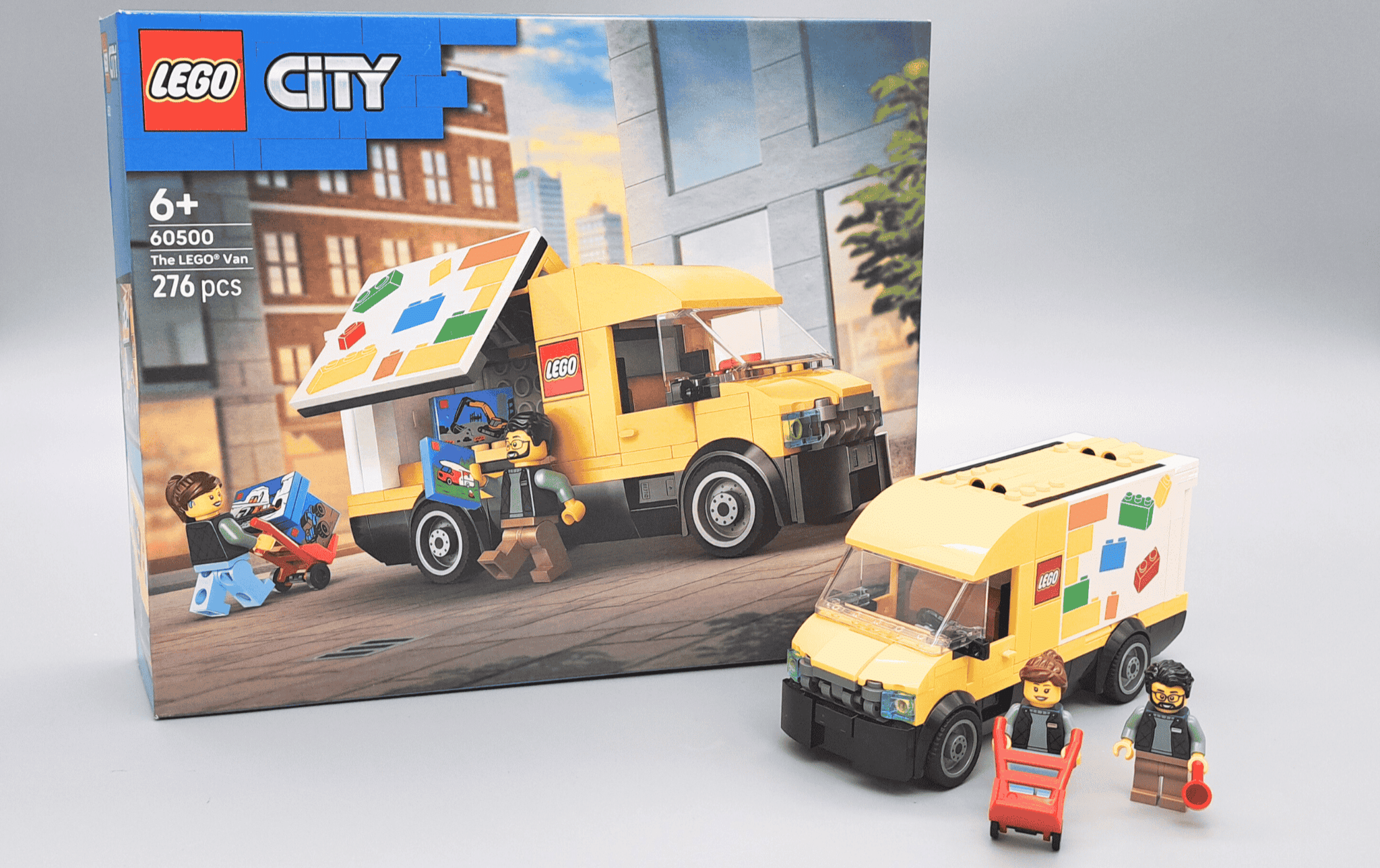Review: met de LEGO City 60500 The LEGO Van bezorg jij LEGO setjes