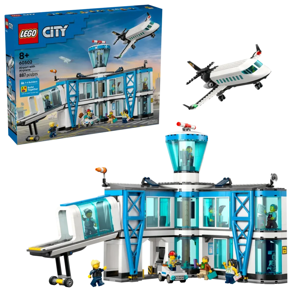 lego city 60502 airport with airplane (1)