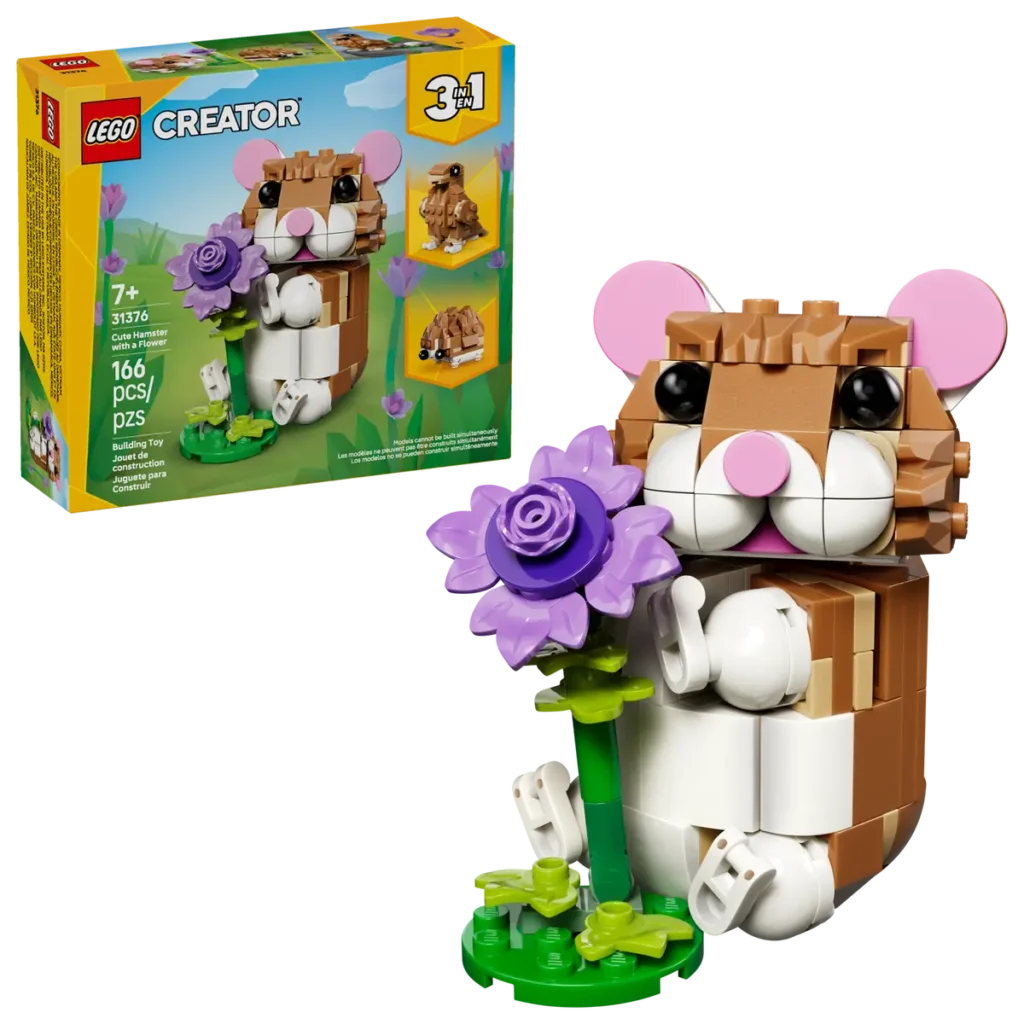 lego creator 31376 cute hamster with a flower (1)