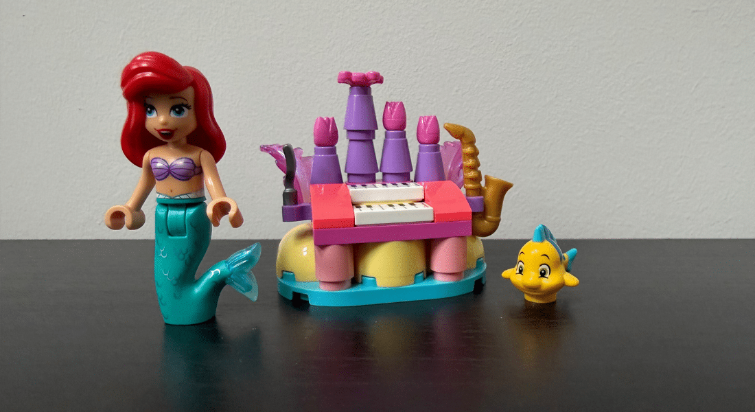 Review: Een muzikaal intermezzo met LEGO Disney 30720 Ariel and Flounder’s Birthday Music Fun