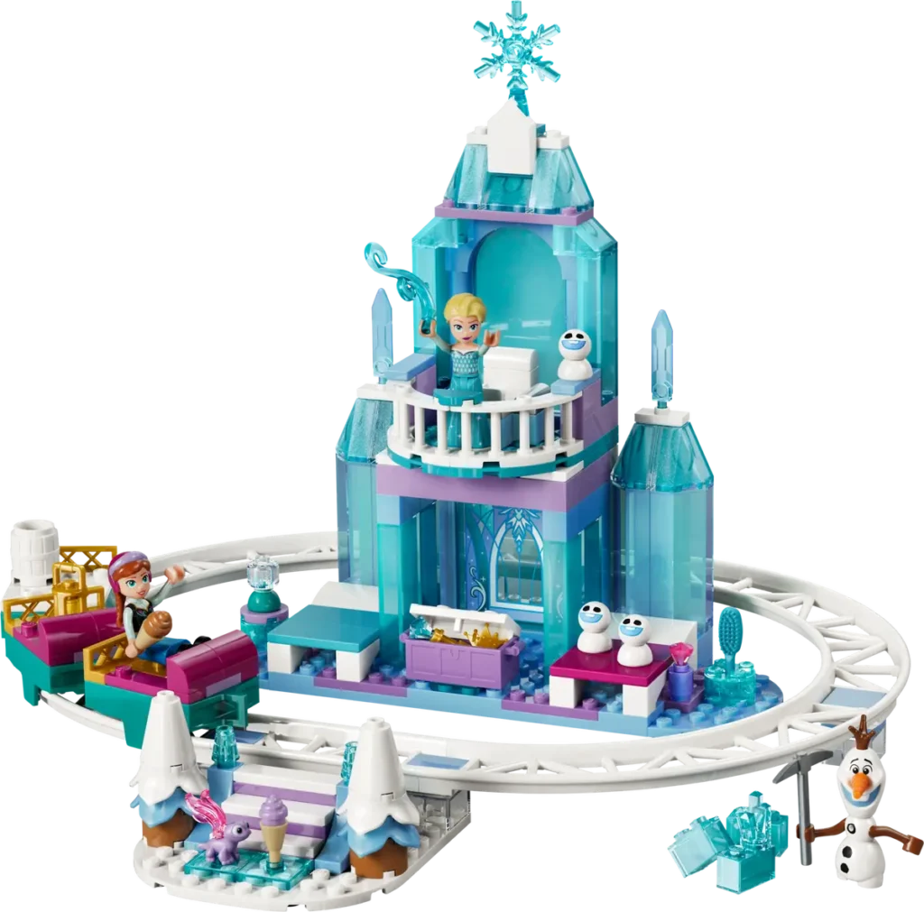 lego disney 43281 elsa’s ice castle and snow ride (3)