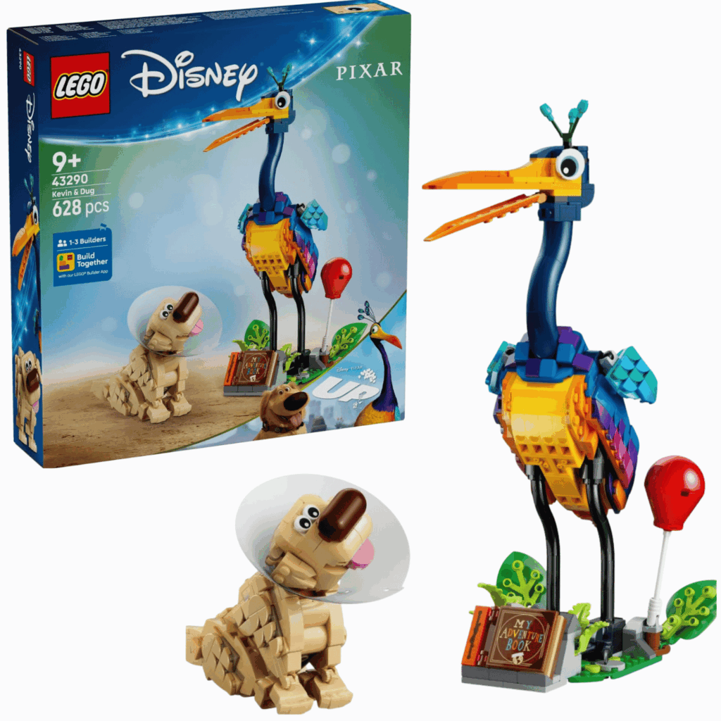 lego disney 43290 kevin & dug