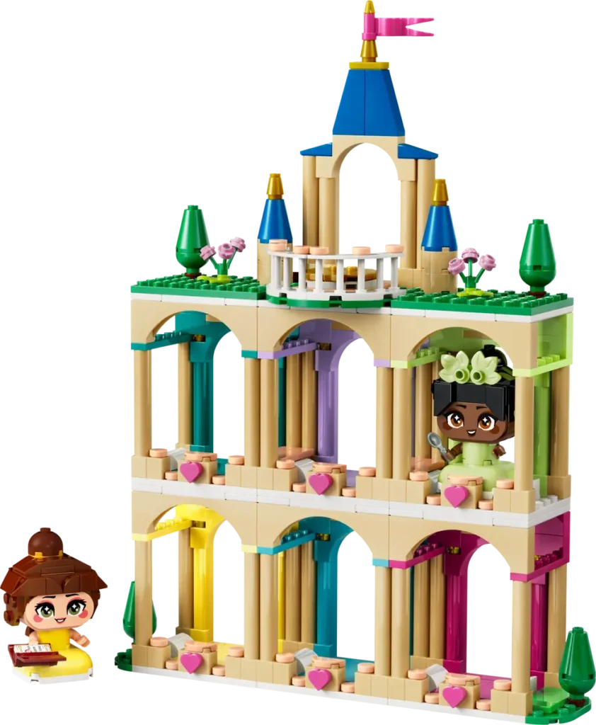 lego disney 43291 mini belle & tiana with castle (3)