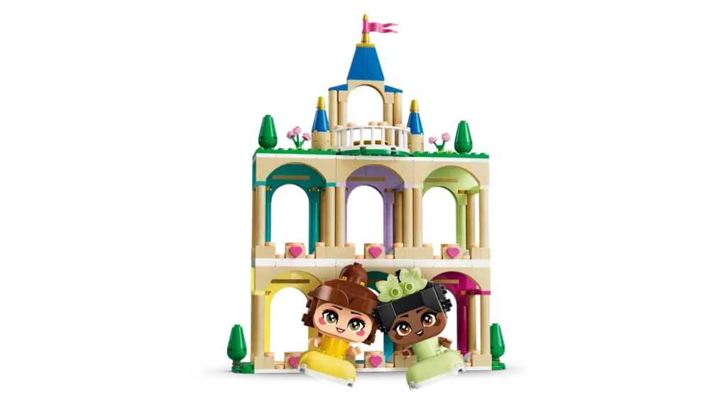 lego disney 43291 mini belle & tiana with castle (5)