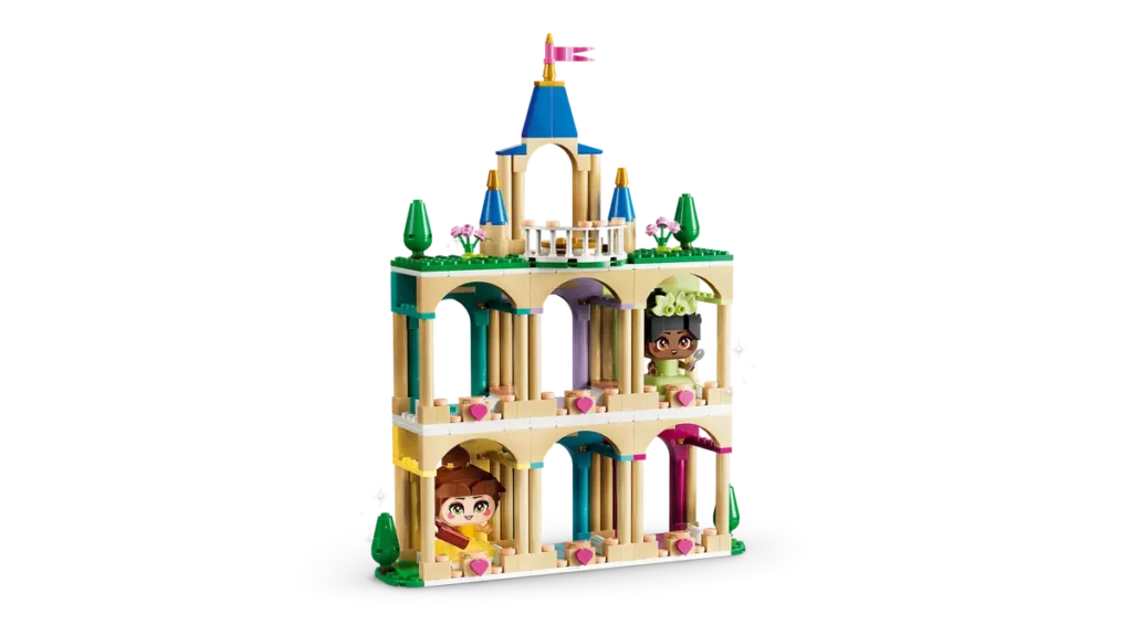 lego disney 43291 mini belle & tiana with castle (6)