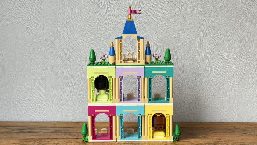 lego disney 43291 mini belle and tiana with castle 43303 mini jasmine and rapunzel 43284 mini anna and elsa5