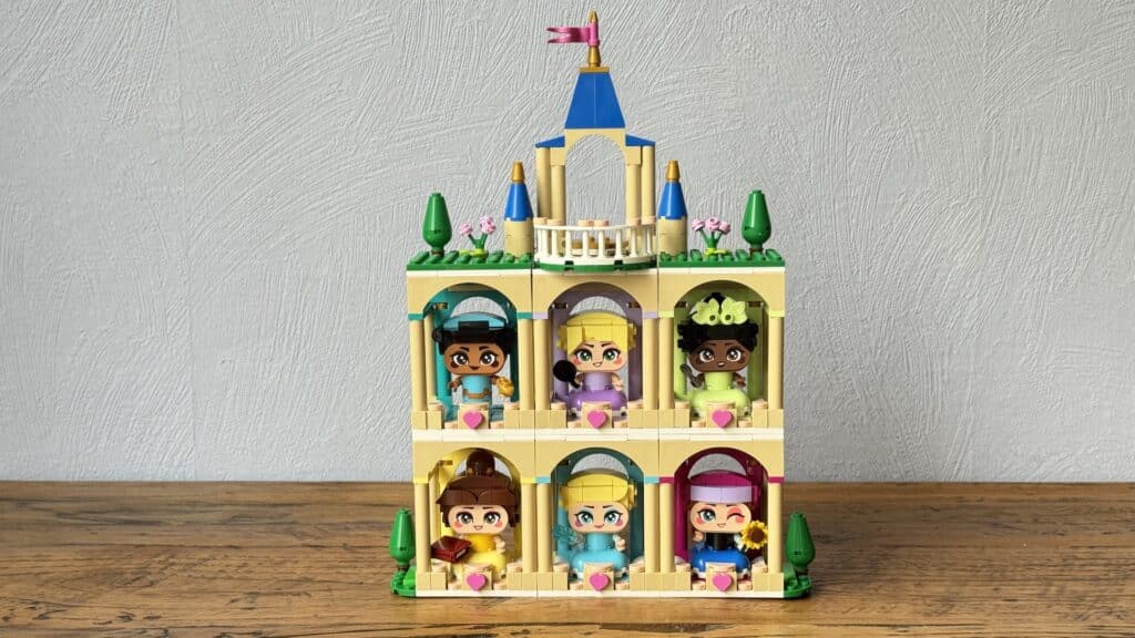 lego disney 43291 mini belle and tiana with castle 43303 mini jasmine and rapunzel 43284 mini anna and elsa6