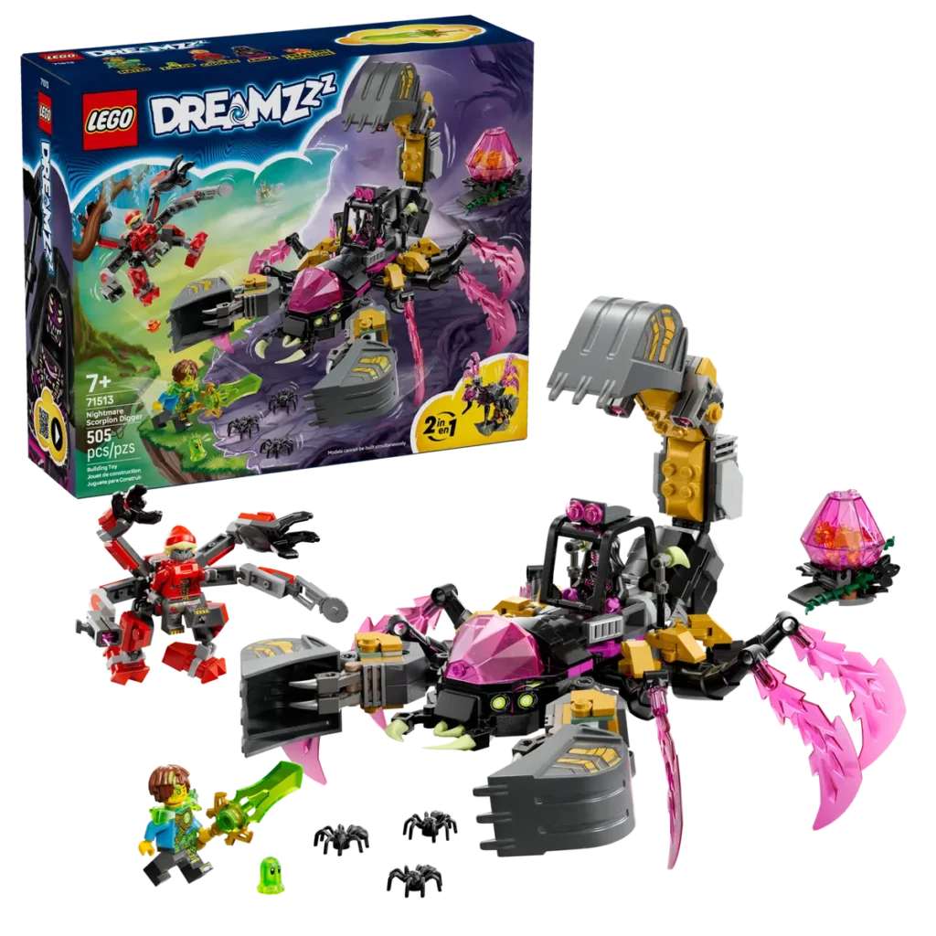 lego dreamzzz 71513 nightmare scorpion digger (1)
