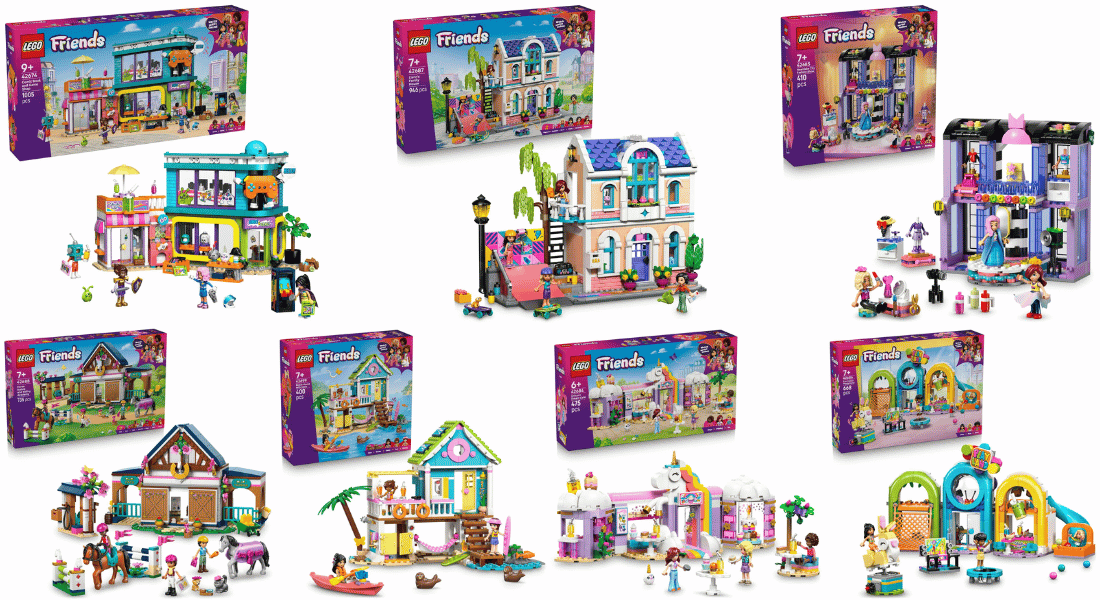 Zojuist onthuld: deze LEGO Friends 2026 sets verschijnen in januari
