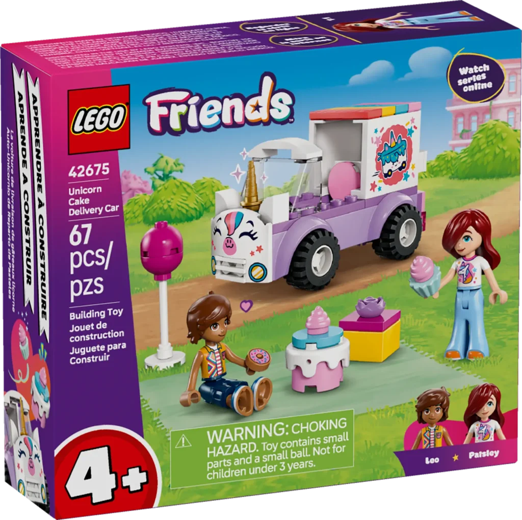lego friends 42675 unicorn cake delivery car (1)