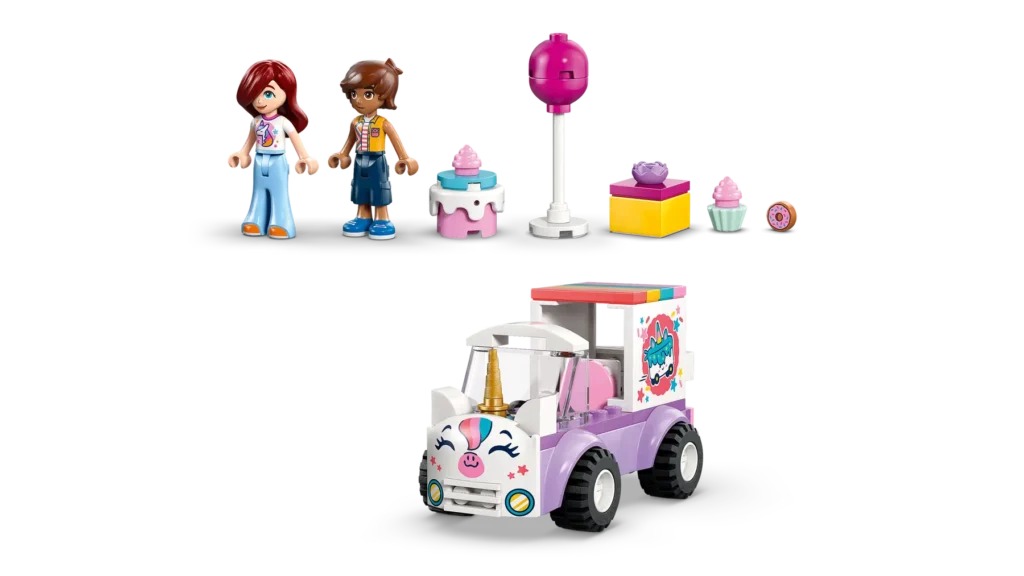 lego friends 42675 unicorn cake delivery car (5)