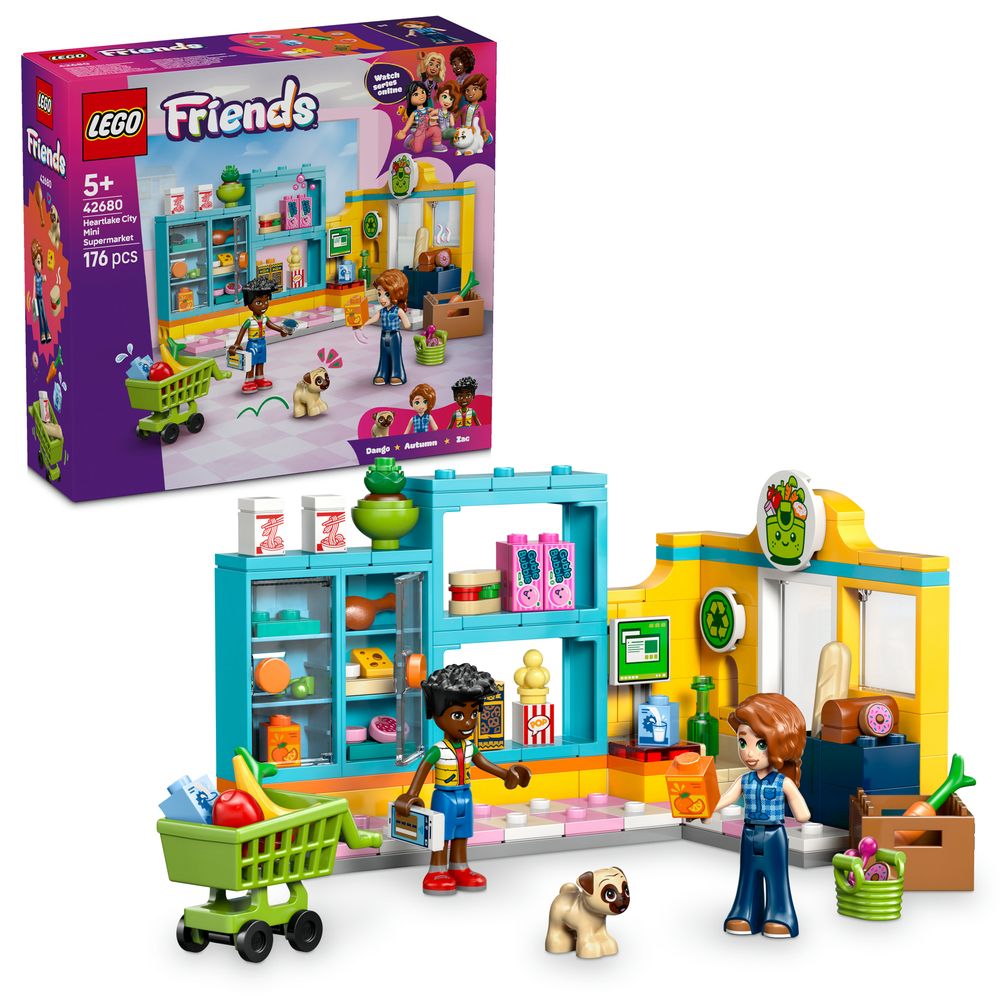 lego friends 42680 heartlake city mini supermarket
