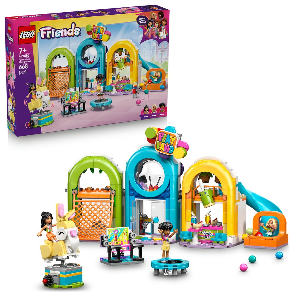 lego friends 42686 fun indoor playground