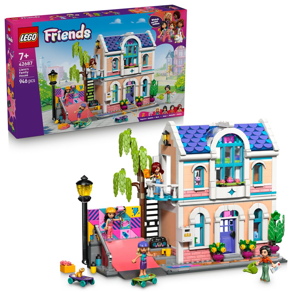 lego friends 42687 liann’s family house