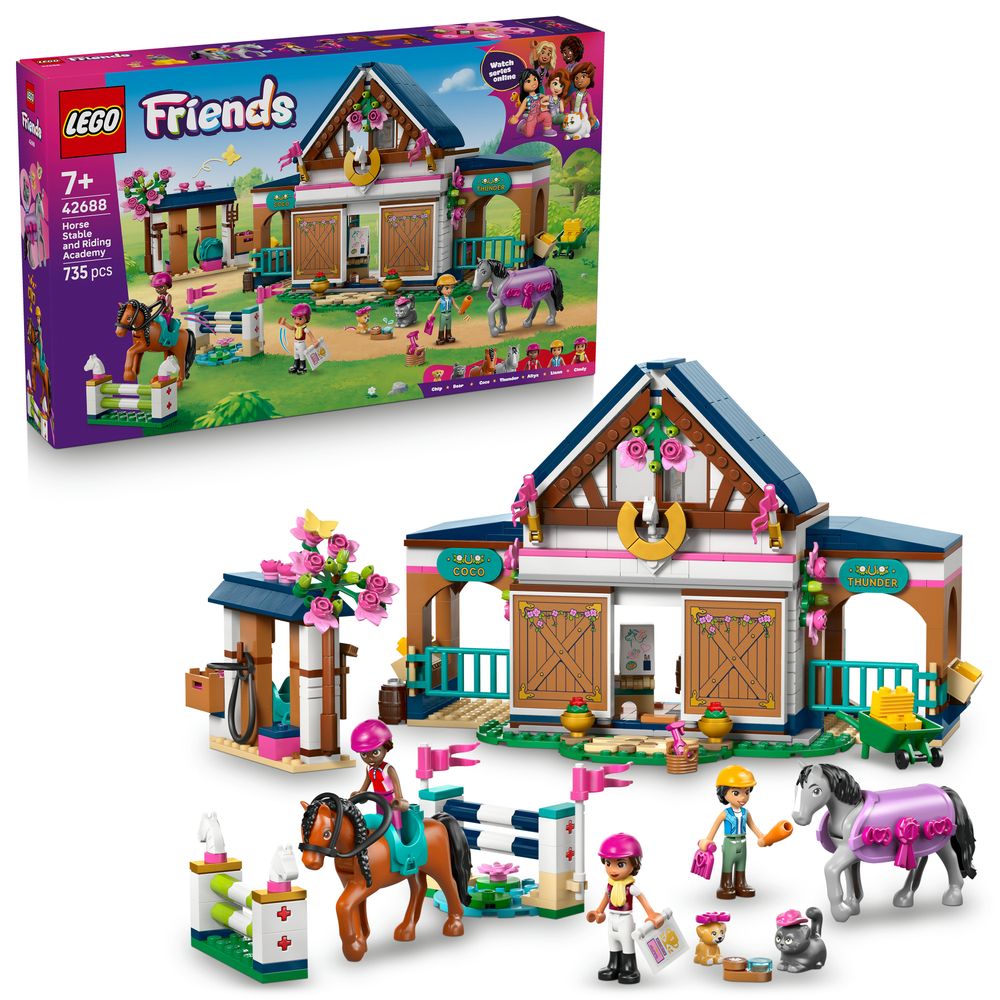 lego friends 42688 horse stable and riding academy