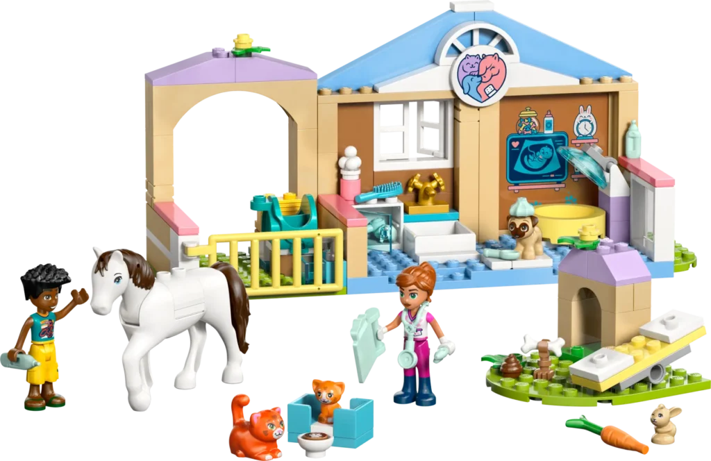 lego friends 42696 animal vet clinic (2)