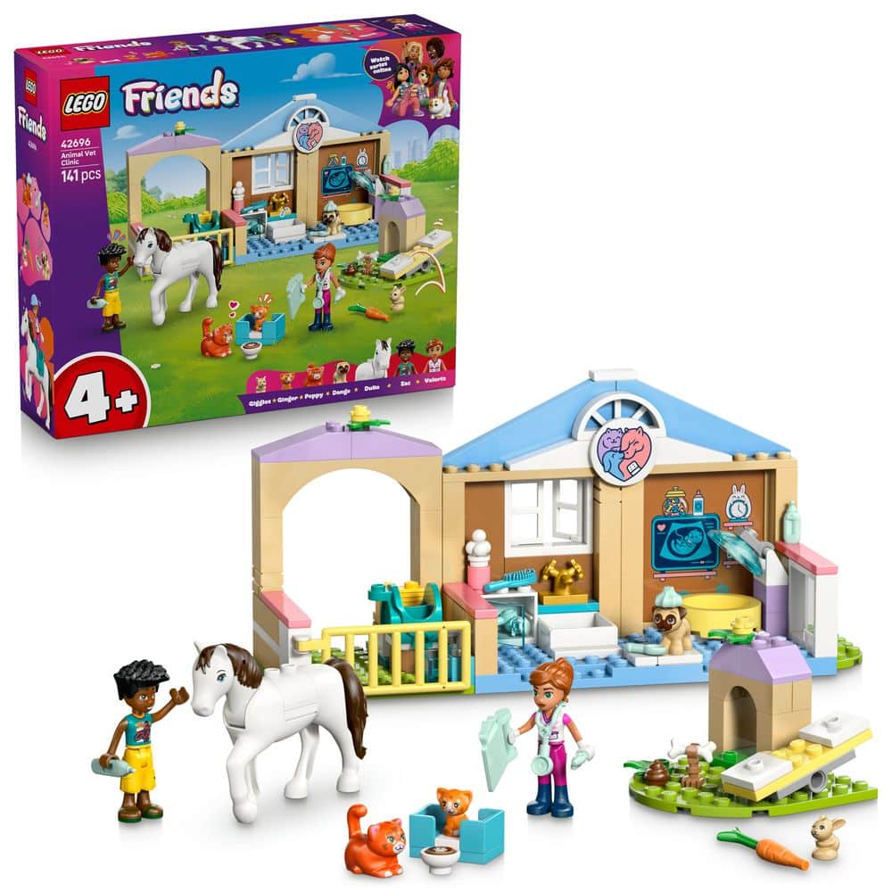 lego friends 42696 animal vet clinic