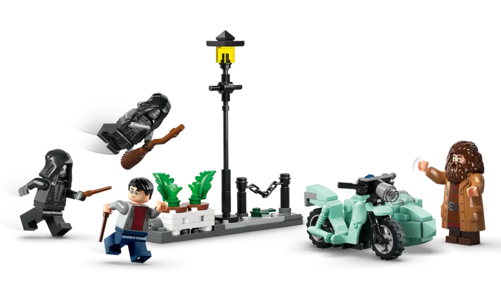 lego harry potter 76459 hagrid & harry’s privet drive escape (5)