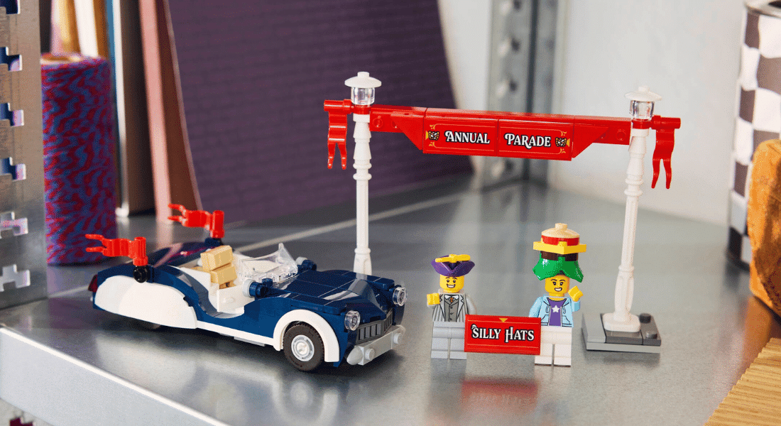 LEGO Icons 40913 Vintage Parade Car onthuld als GWP vanaf janauri