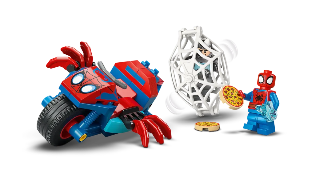 lego marvel 11206 spidey on his motorcycle vs. rhino (9)