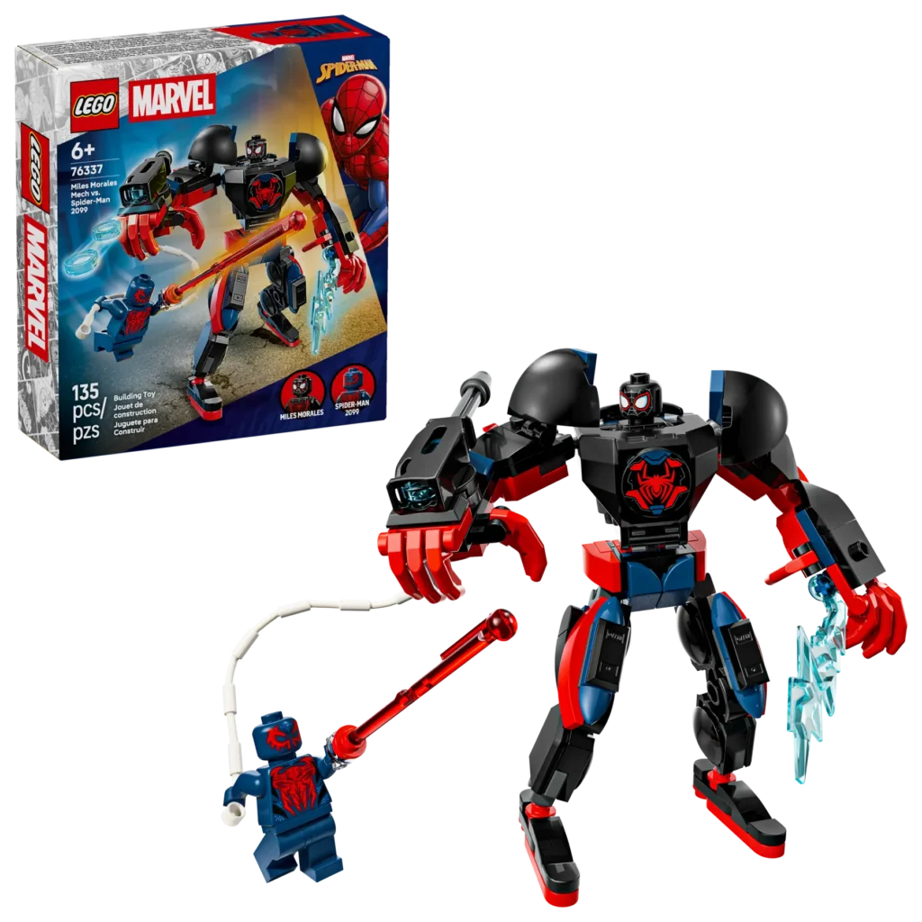 lego marvel 76337 miles morales mech vs. spider man 2099 (1)