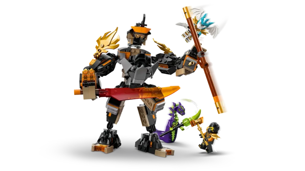 lego ninjago 71854 cole’s mission mech and dragon zane (5)