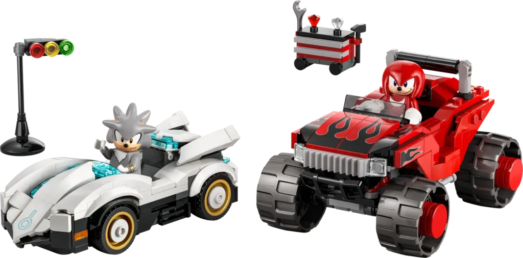 lego sonic 77118 silver’s car vs knuckles’ monster truck (3)