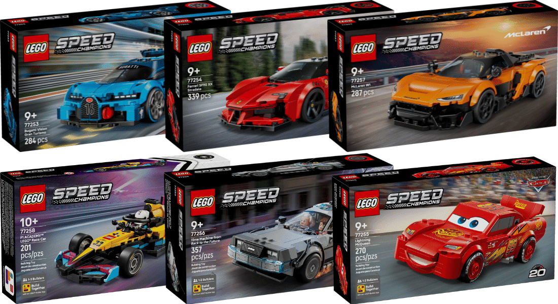 Deze nieuwe LEGO Speed Champions 2026 sets verschijnen in januari