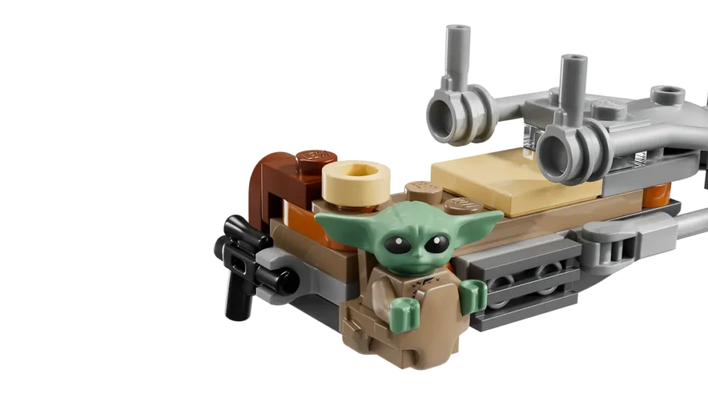 lego star wars 75436 the mandalorian & grogu's speeder bike (6)
