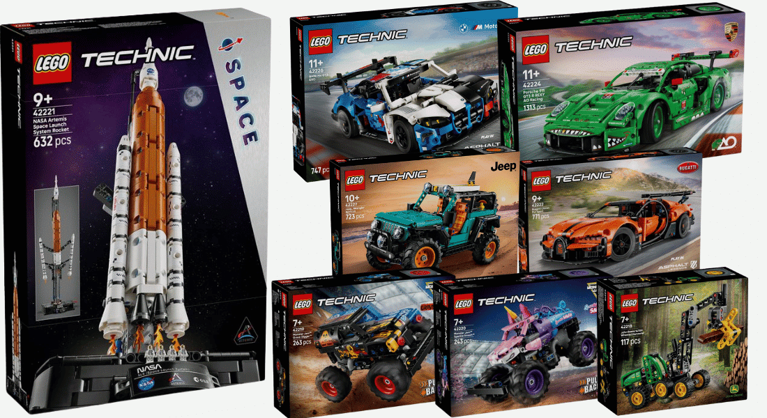Deze nieuwe LEGO Technic 2026 sets verschijnen in januari