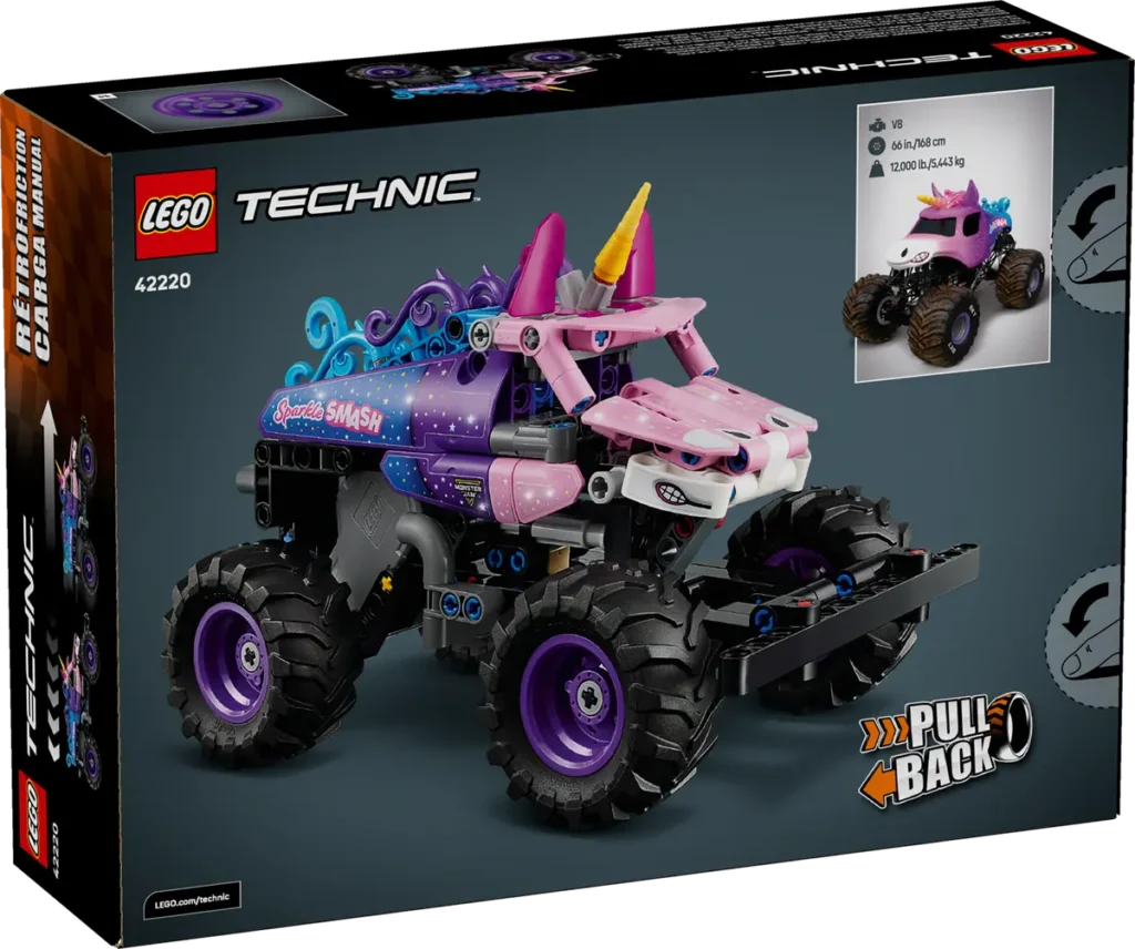 lego technic 42220 monster jam sparkle smash (6)