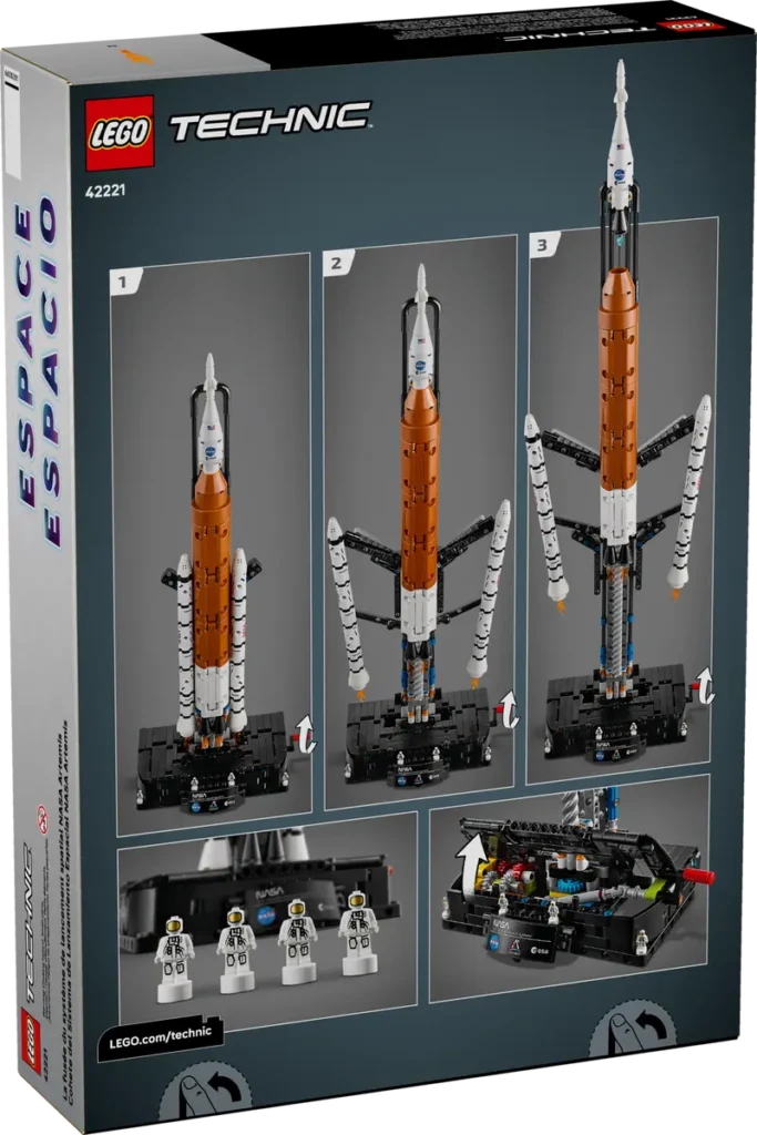 lego technic 42221 nasa artemis space launch system rocket (9)