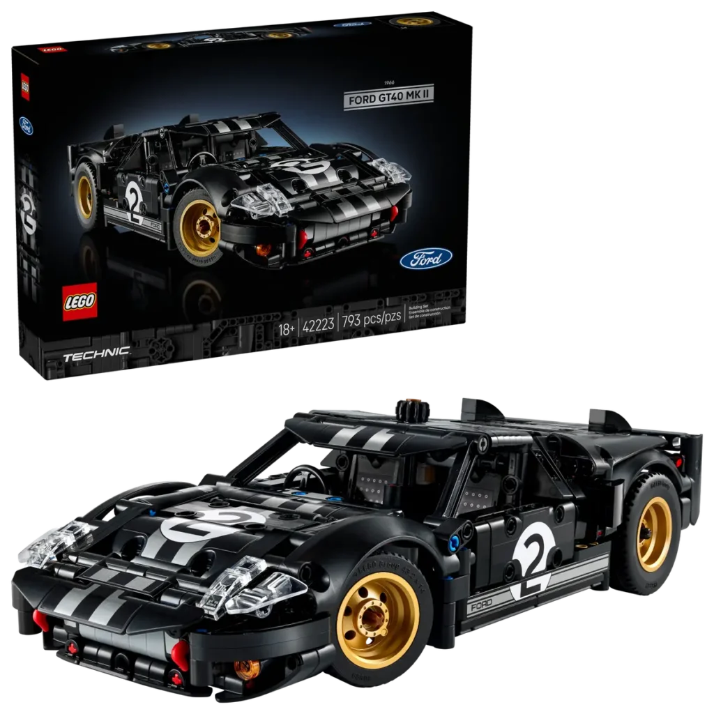 lego technic 42223 1966 ford gt40 mkii race car (1)