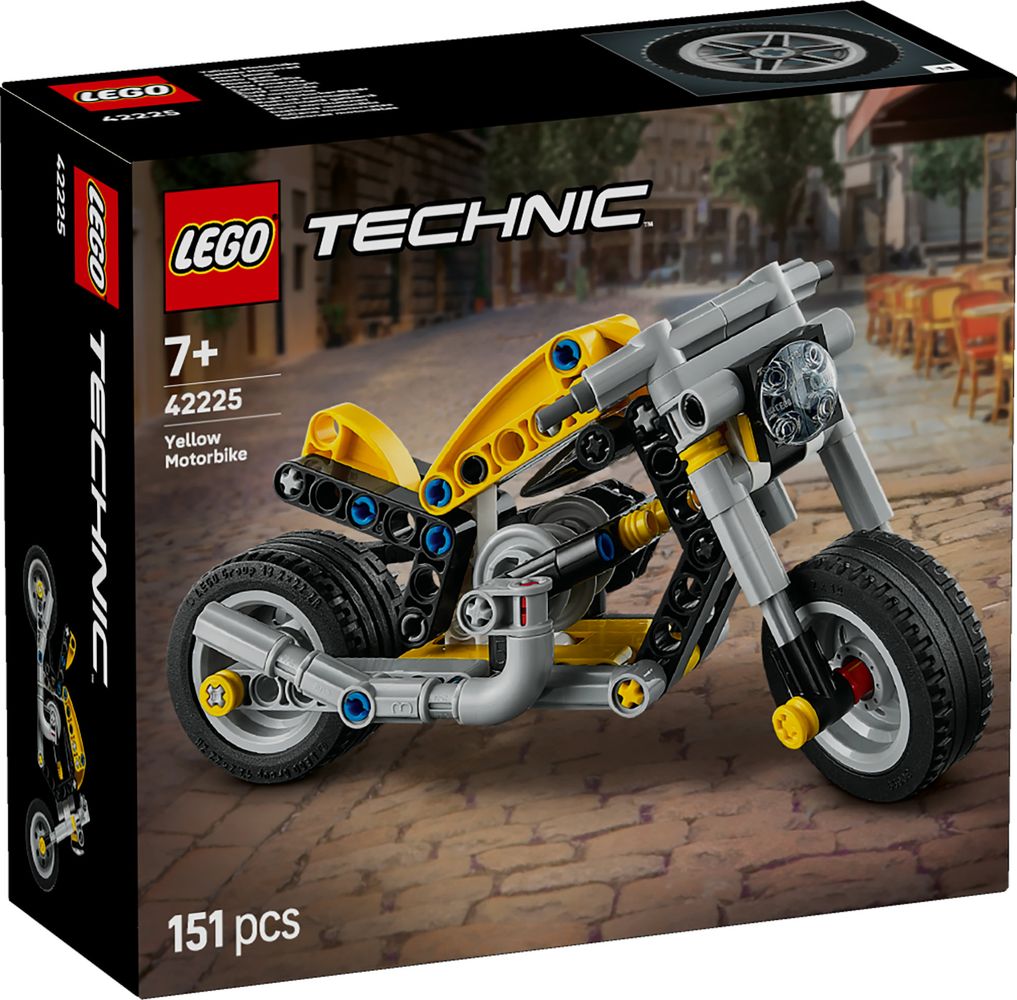 lego technic 42225 yellow motorbike (1)