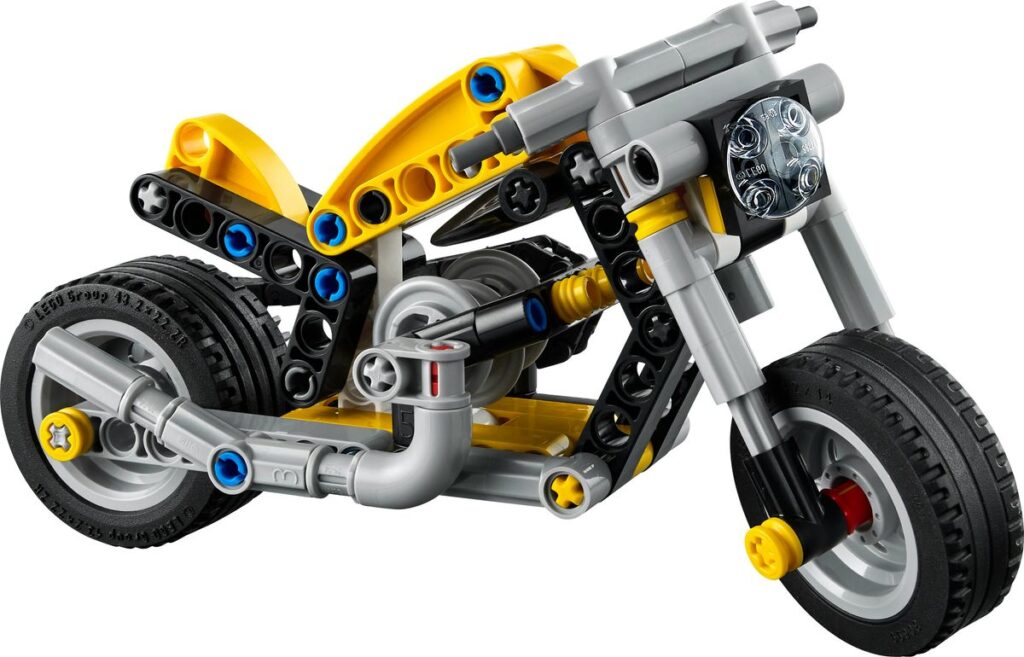 lego technic 42225 yellow motorbike (3)