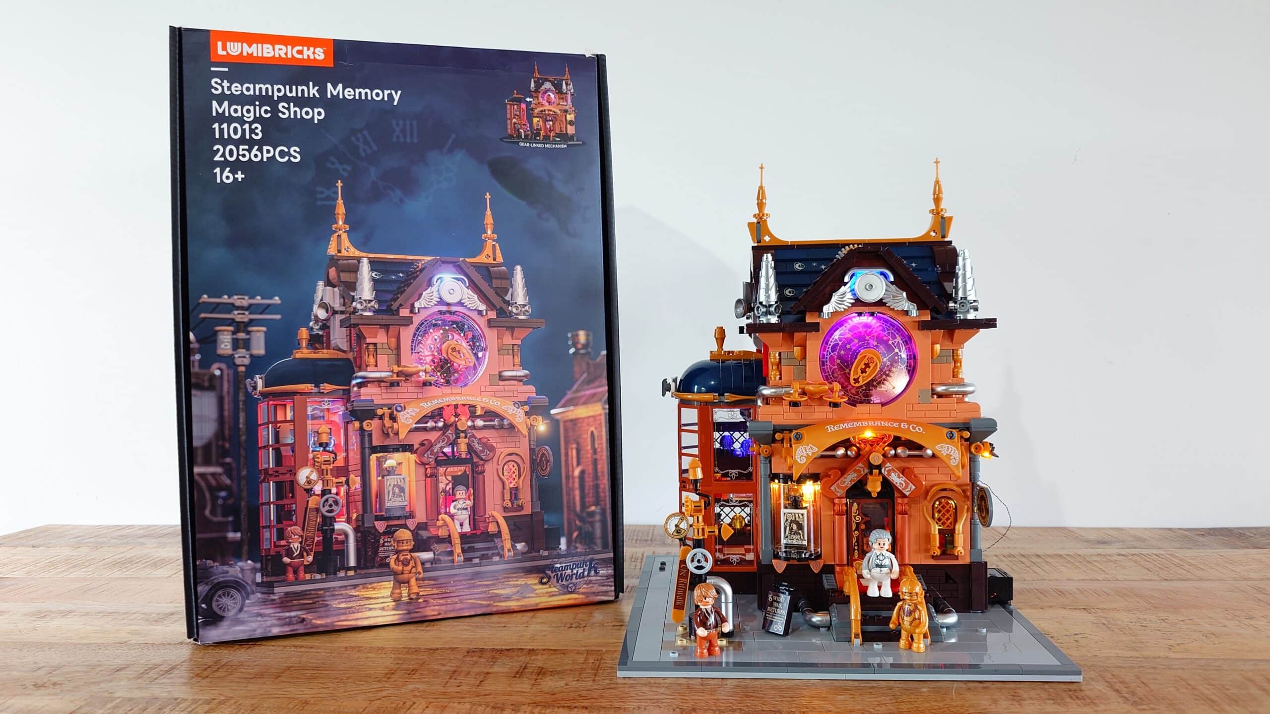 Review: Lumibricks Steampunk Memory Magic Shop – van vooroordeel naar enthousiasme