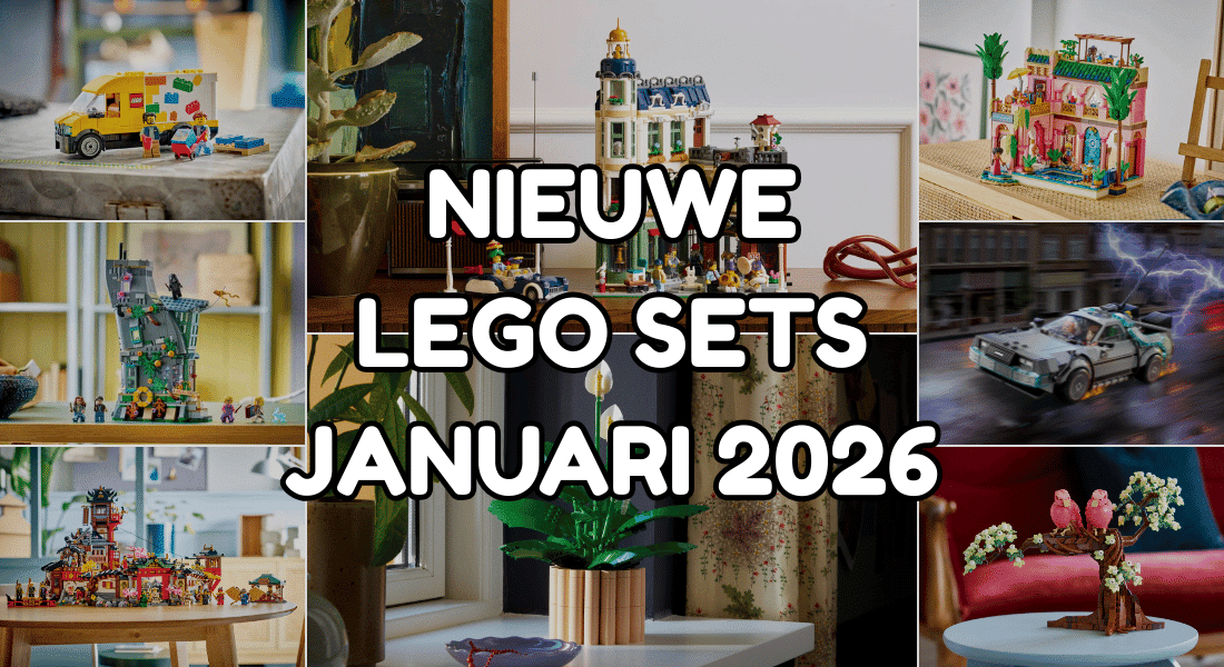 [Releases] Deze nieuwe LEGO sets zijn vanaf januari 2026 te koop + promotieoverzicht