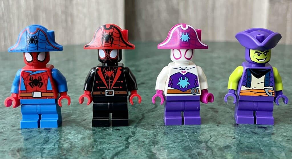 11208 team spidey pirate ship