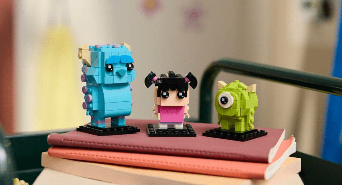 LEGO BrickHeadz 40861 Sulley, Mike and Boo Figures onthuld – vanaf maart verkrijgbaar