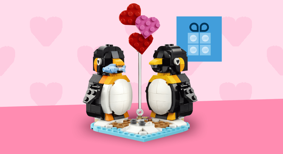 Je krijgt deze LEGO 40886 Penguins in Love nu tijdelijk gratis bij jouw aankopen