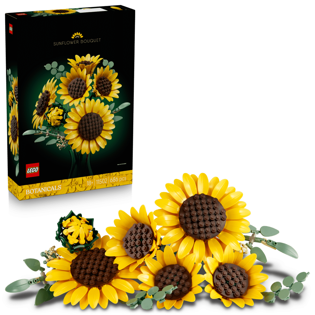 lego botanicals 11502 sunflower bouquet (1)