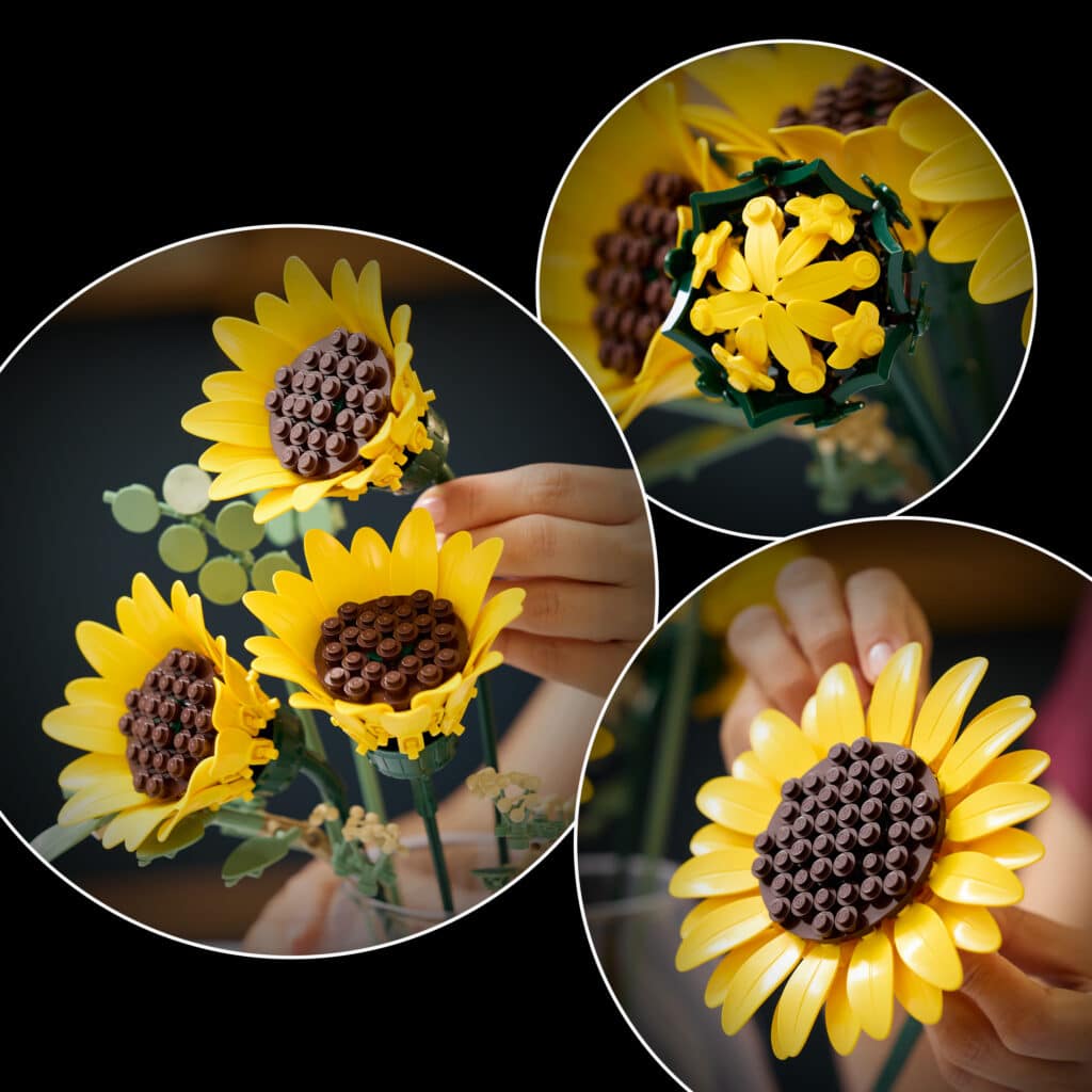 lego botanicals 11502 sunflower bouquet (5)